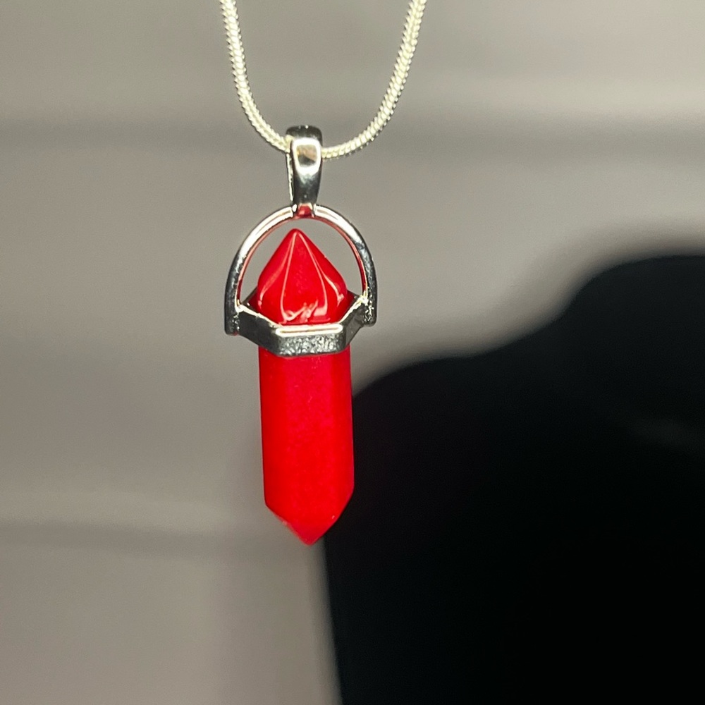 BOGO Red Crystal Necklace